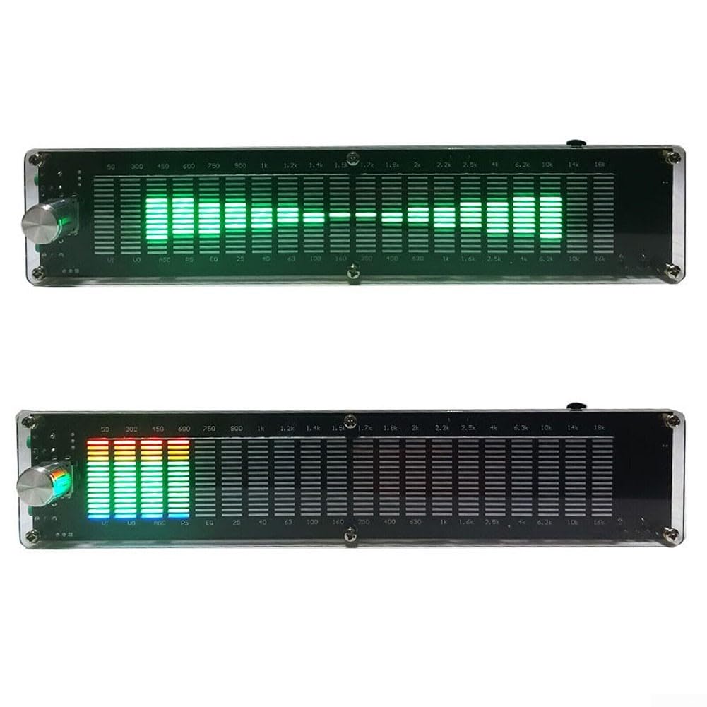 Spectre de musique LED pour égaliseur avec alimentation USB et fonctions d'affichage (avec)