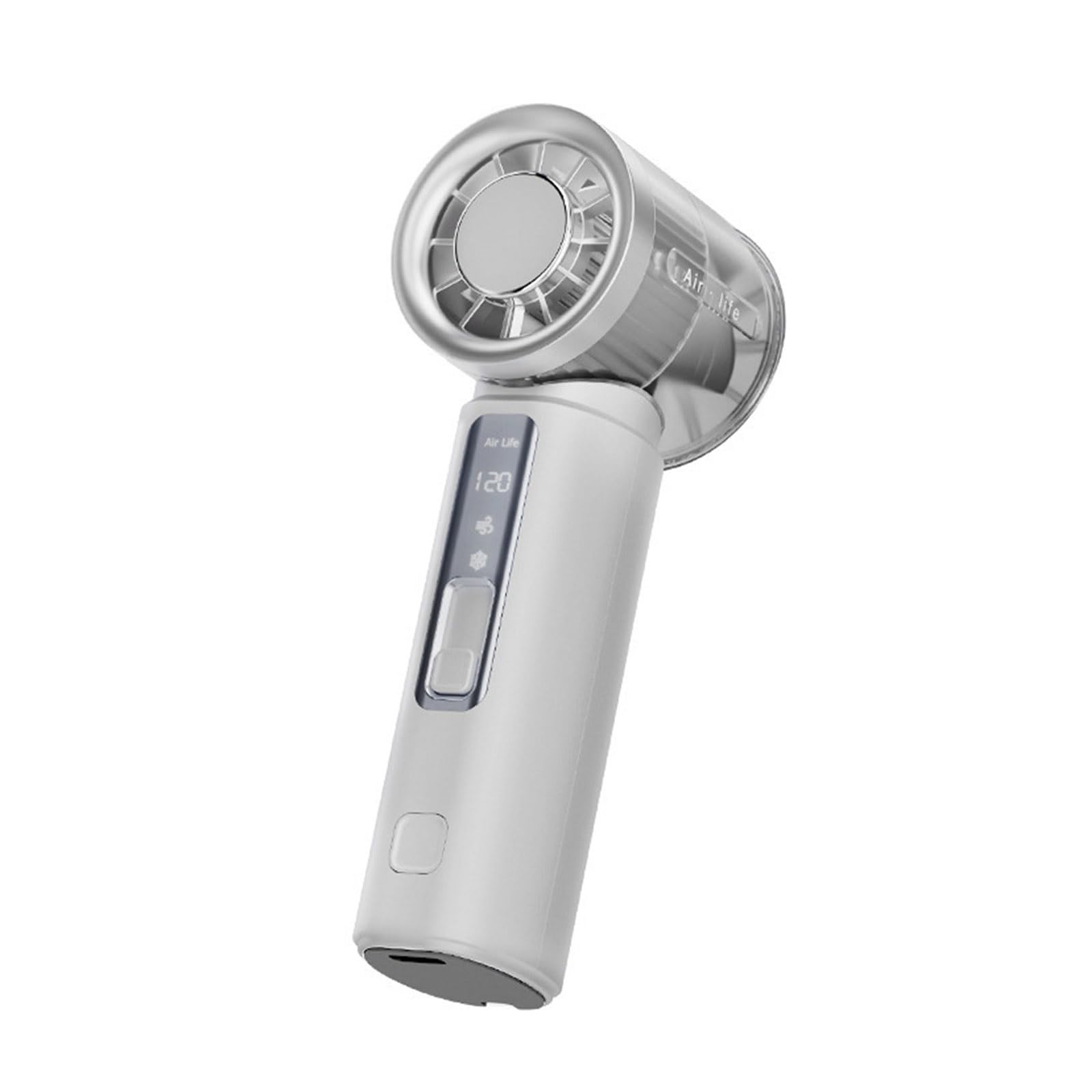 CAZSTYK Portable Small Fan Powerful Handheld with Cold Compress 120 Speed USB Rechargeable Travel Camping Outdoor Portable Usb Rechargeable