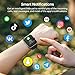 TOZO S2 40mm Mini Smart Watch Alexa Built-in Fitness Tracker with Sleep Monitor 5ATM Waterproof HD Color Touchscreen for Men Women Compatible with iPhone&Android Black