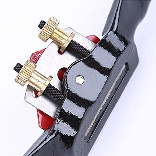 Holzbearbeitung Einstellbar Schneiden Kante Speiche Rasur Schabhobel, Bank Ebene Holz Handhobel für Hartholz Carpenter Holzschnitzer (9 Zoll)