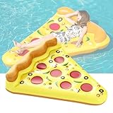 Flotador Inflable for Piscina, Balsa, Salón de Piscina, Piscina Grande, Flotador de Pizza, Refrigeración Súper Cómoda, Flotador Inflable for Piscina for Adultos, Adecuado for Piscina, Fiesta de Verano