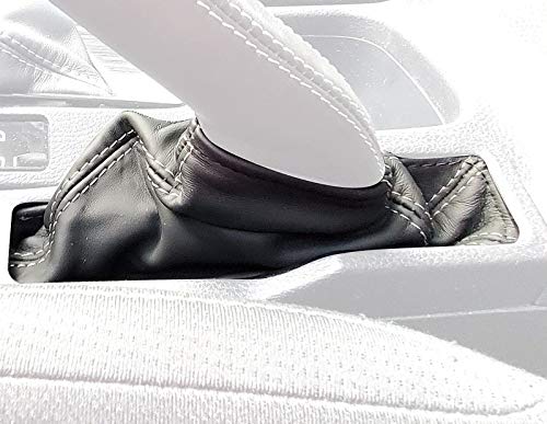 RedlineGoods ebrake Boot Compatible with Toyota RAV4 2012-18. Tailor Made - not Universal. Genuine top-Grade Italian Black Perforated Leather with Black Thread