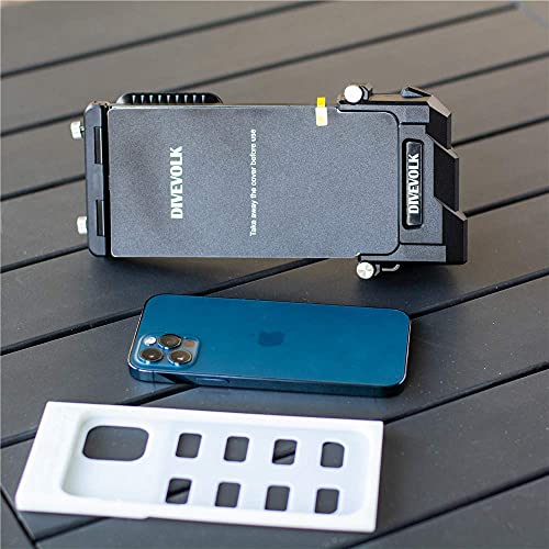 DIVEVOLK Seatouch 3 iPhone Diving housing case compatiable for iPhone 6/7/8/ Plus/X/XS/XS Ma/XR/11/ Pro/Max/12/12 PRO