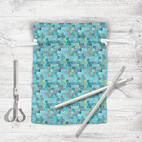 Image of ArtzFolio Geometric Pattern D1 | Pouch Wrist Potli Bag | Bag for Weddings & Casual Parties