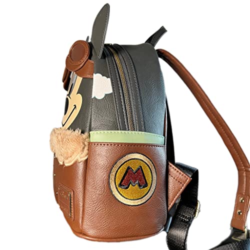 Aviator Mickey Double Strap Shoulder Bag3