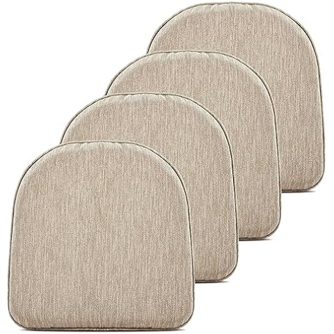 baibu Set of 4 Soft Dining Chair Pads Cover