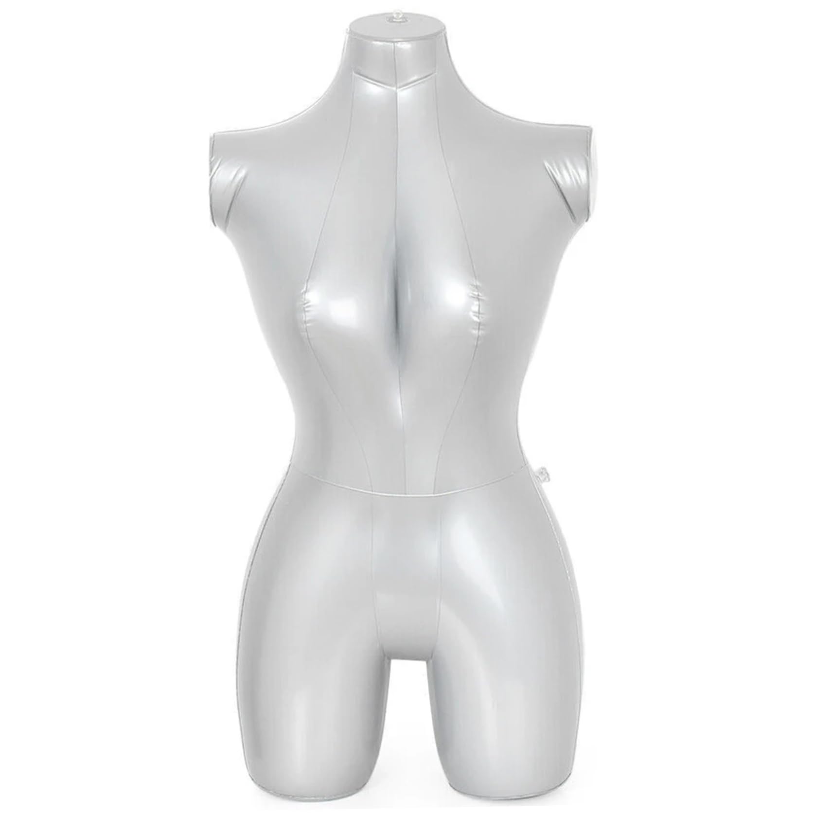 Inflatable Mannequin PVC Inflatable Female Mannequin Upper Body and Crotch Area for Clothing Display Women Model Dress Display Manequins Body Female