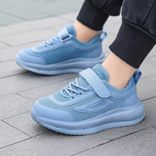 Girls Sneakers Children's Net Breathable Solid Color Flying Woven Sports Shoes for School Casual Lightweight Soft2