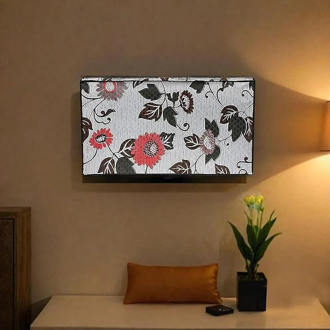 Image of Premium 43 Inch Smart LED TV Cover - Waterproof & Dustproof, PVC Protective TV Cover
