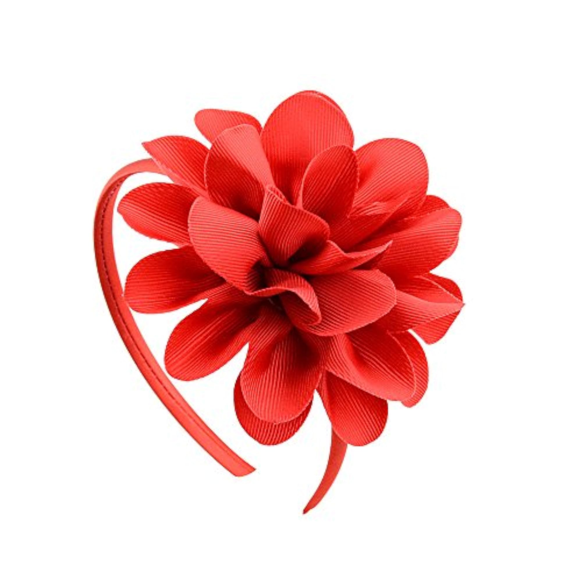 20Pcs Girls Boutique Grosgrain Ribbon Headbands with Bows