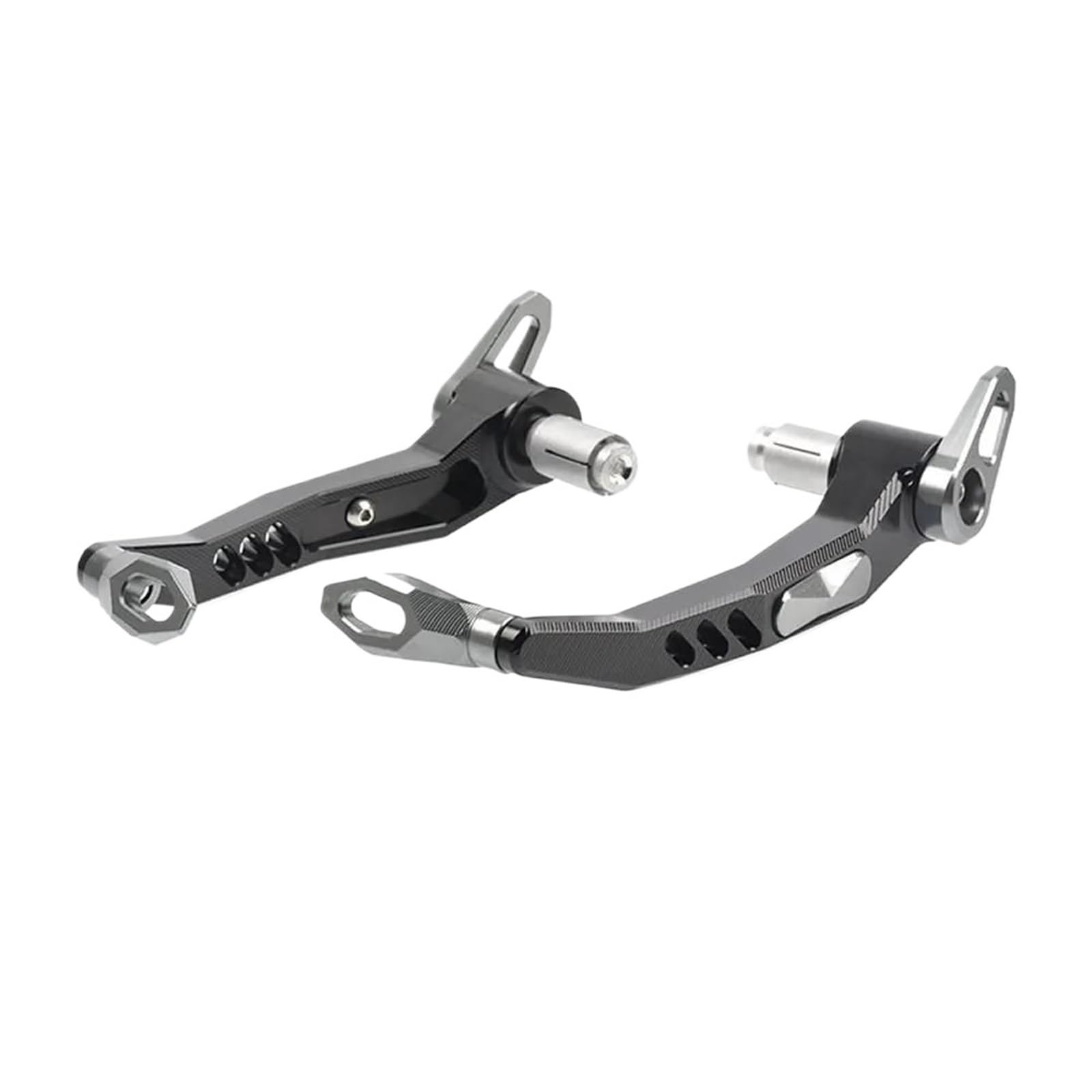 HJTEDHE for N-MAX 125 2015-2017 Motorcycle Clutch and Brake Lever Handlebar Protector Accessories Motorcycle Handlebar Lever Guards(Gray)