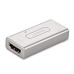 Ugreen HDMI Extender Equalizer Active Repeater Booster for Video and Audio 1080P up to 150ft/50m, Zinc Alloy Case (50m, Silver)