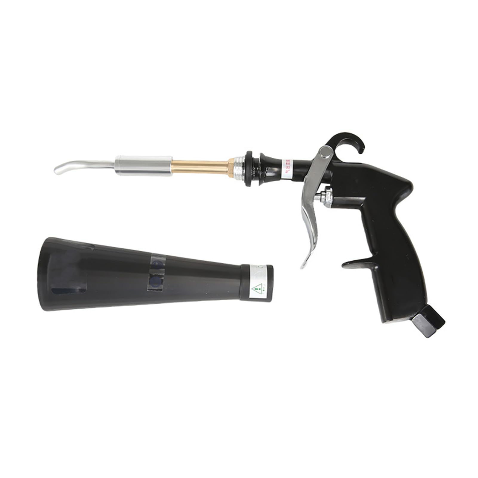 Worparsen Pistolet de nettoyage à air comprimé - Pistolet de nettoyage haute pression - Pression d'air réglable - Pour siège de voiture, tableau de bord, tapis, intérieur de voiture