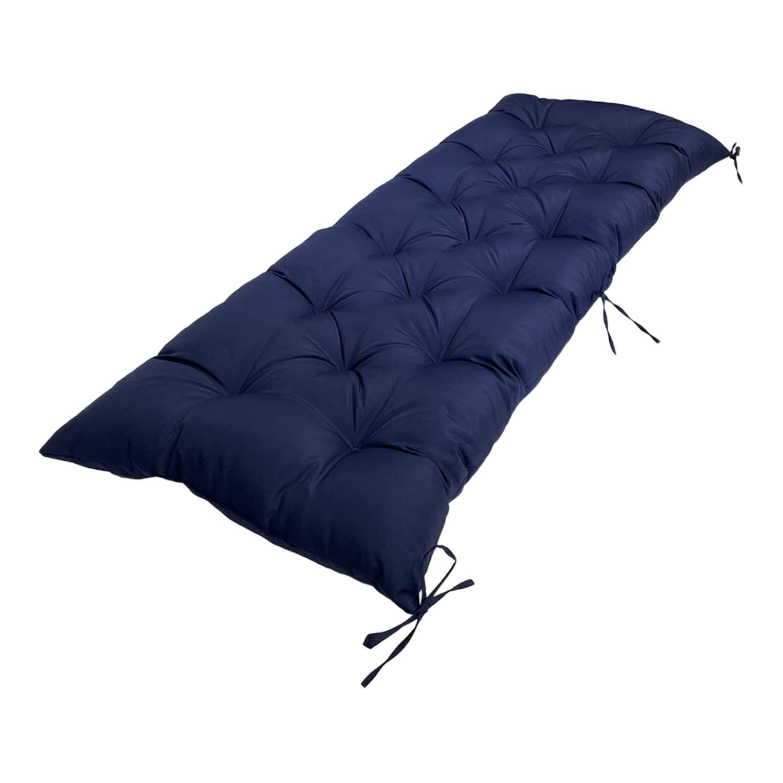 Patio Cushion Lounger Seat Cushion for Bench Outdoor Furniture Porch Rockers Navy|Home Decoration Items for Living Room Durable Home Garden Tool Kit for Soil Cultivator-image-17
