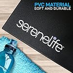 SereneLifeHome Premium Portable Fitness Exercise Mat - Image 3