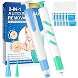 Skin Tag Tool，For Small to Large Skin Tags 1-9mm Painless Skin Tag Removal Kit Tools with 60 Removal Bands And 36 Repair Patches & 20 pcs Cleansing Wipes Easy to Use