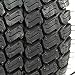 TUFFIOM 20x8.00-10 Lawn Mower Tires Set of 2, 4PR Turf Tire Lawn & Garden Tires, Compatible With Most Lawn & Garden Utility Vehicles, Tubeless