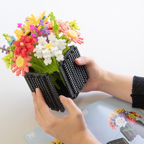 Perler 80-57239 Wildflower Bouquet 3D Fused Bead Craft Activity Kit, Multicolor, 8007 Pieces by Perler - Image 7