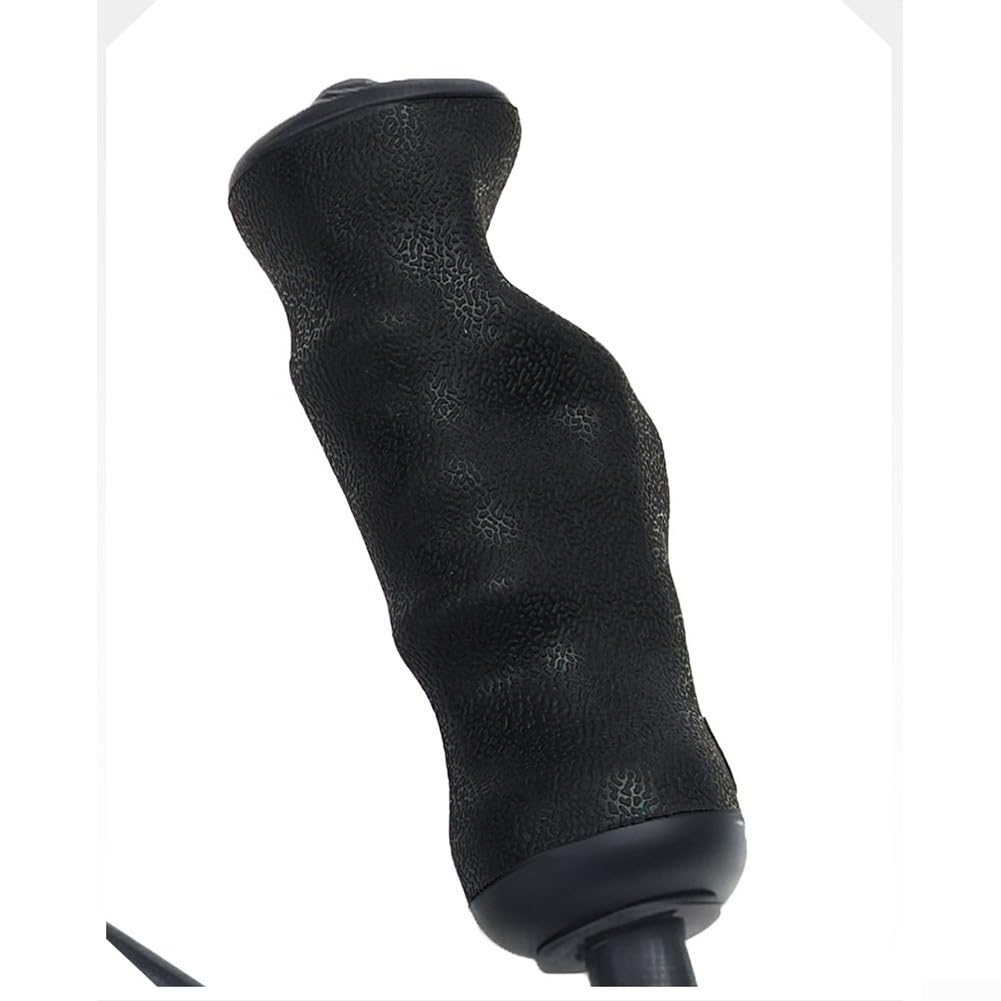 Mango de agarre TPE de hierro para máquina de remo, accesorio ergonómico antideslizante para entrenamiento de espalda, hombro, brazo, 5.12 pulgadas