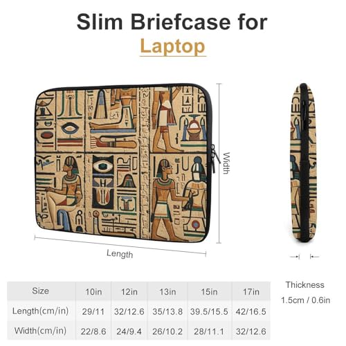 Funda Protectora para Laptop con Diseño Egipcio Antiguo miniatura 2