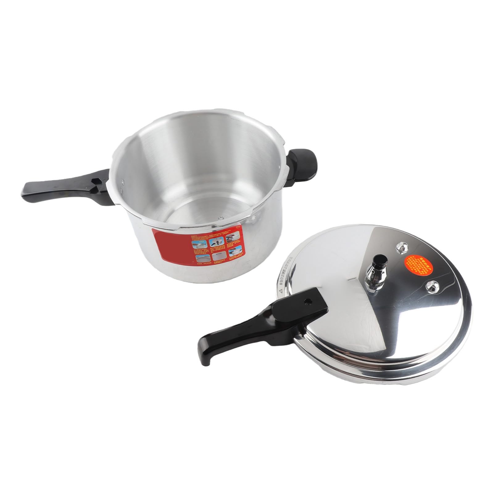 Yosoo Health Gear Szybkowar Szybkowar Garnek Ciśnieniowy do Konserw ze Stopu Aluminium o Wysokiej Wytrzymałości Wszystkie Garnki do Szybkiego Gotowania z łatwym Systemem (24 cm/roztwór)