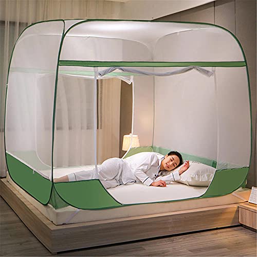 Moustique net lit pop up : moustiquaire pliable et portable en filet fin