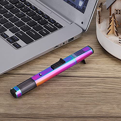Encendedor VEXO antorcha recargable con llama de soplete miniatura 4