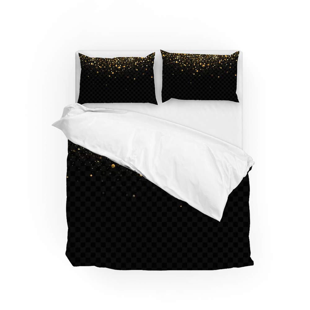 Parure de lit motif étoile pour chambre enfant et couchage jumeau doux