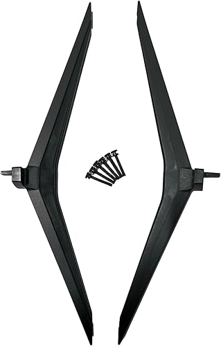 Miniatura 2 de OEM Part  Legs Stands Base Compatible with LG Smart Quantum TV Model AAN30049811. (Screws Included)