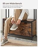 Zoom IMG-2 vasagle appendiabiti con scarpiera a Zoom IMG-2 vasagle appendiabiti con scarpiera a