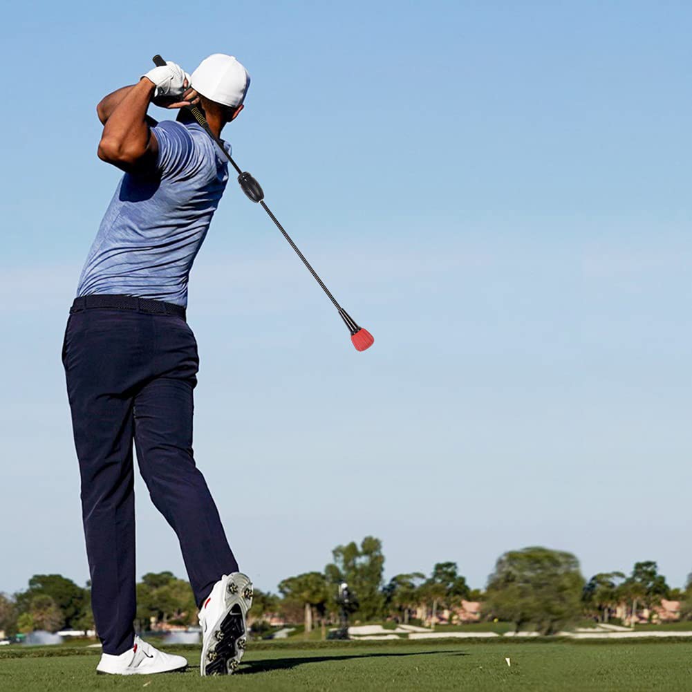 Ochine Power Stick Golf Distance Training Aid Golf Swing Trainer Aid Practice Golf Tempo Trainer Increase Swing Speed and Develop Lag for More Power to Hit Every Club Further (Ship from USA)