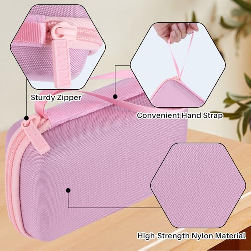 Funda rígida para cámara Kodak Printomatic rosa y blanca miniatura 5
