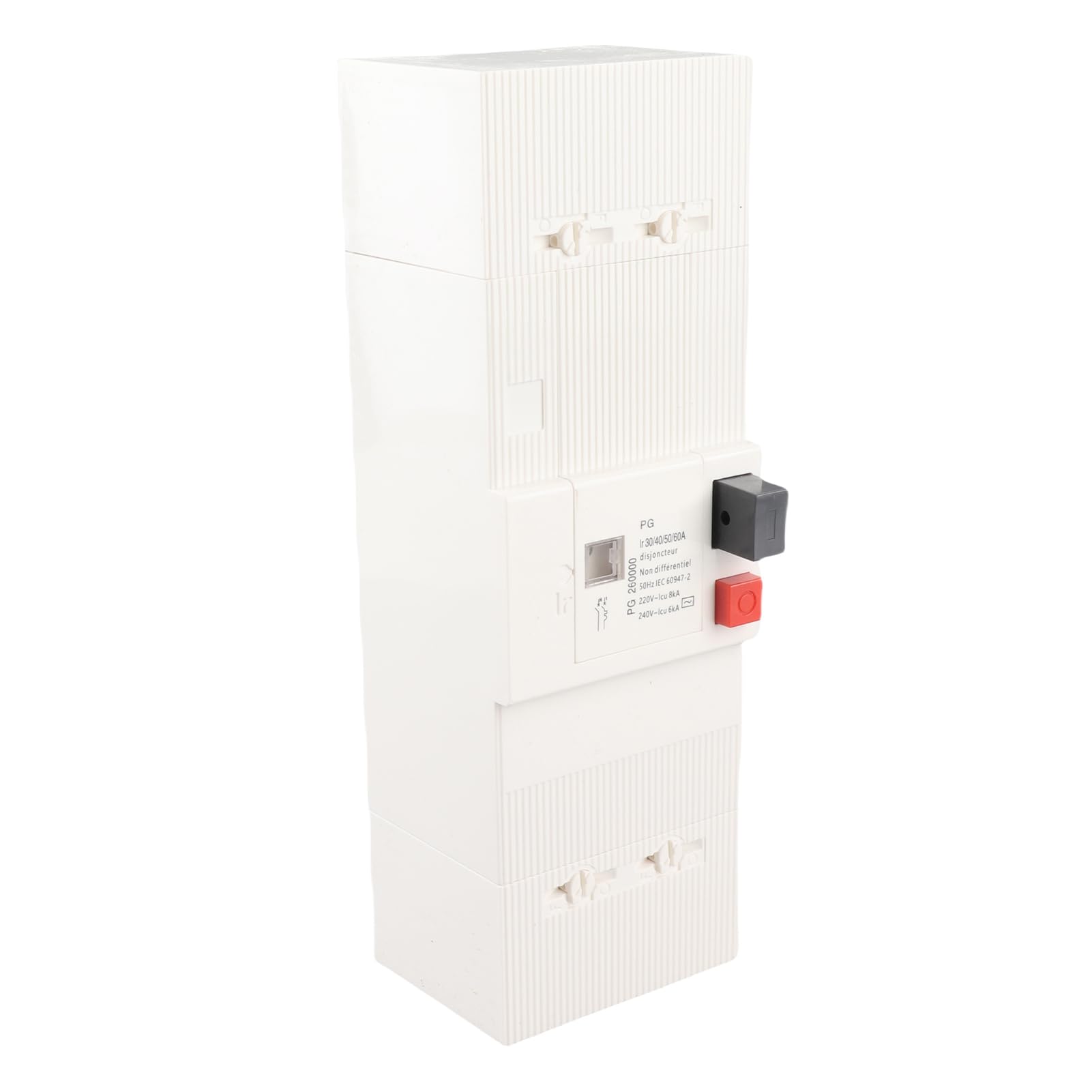Disyuntor 60A, PG Disyuntors de Bajo Voltaje, Disyuntors Diferencial 2P 30/60A 500mA, Disyuntors de Bajo Voltaje de Doble Polo, Para el Sistema de Distribución de Energía de Motores de Iluminación