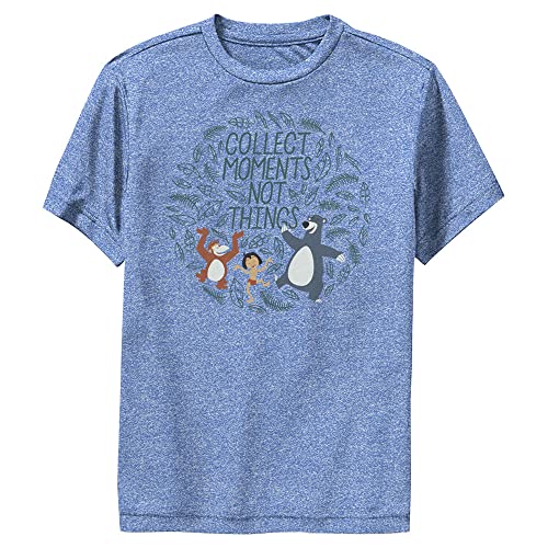 T-Shirt Disney Jungle Book vêtement manches courtes coton noir pour enfant garçon