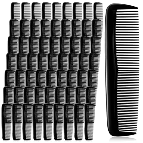 Peines negros reutilizables paquete 300 piezas 12.8 cm miniatura 1