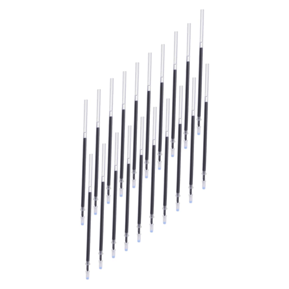 Ricariche Penna Gel 0.5mm Nere 200 Pezzi, Plastico