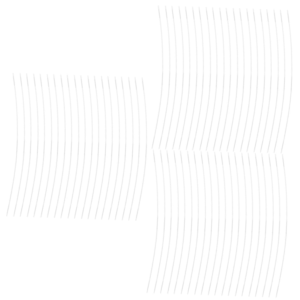 HOMSFOU 3sets Strong Bookbinding Glue Strips Thermal Adhesive Book Repair Tapes Office Glue Strips Multi-use Binding Quick Easy Application 20pcs*3