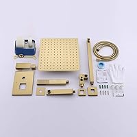 Vista 8 de IRIBER - Sistema de ducha de lluvia con cabezal de ducha fijo y de mano de alta presión