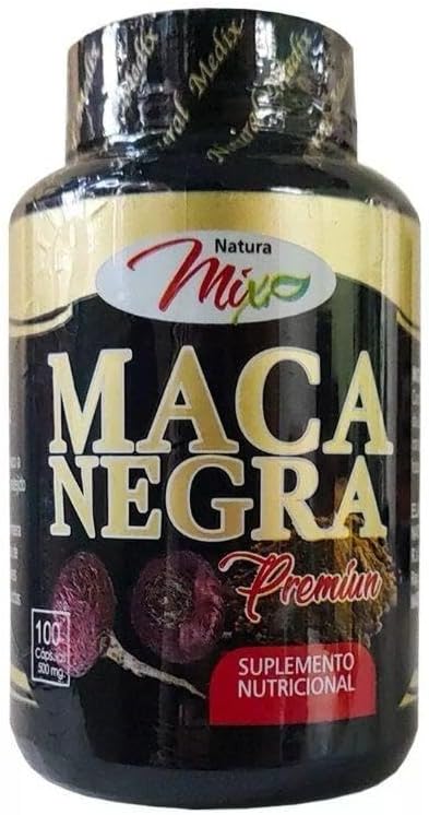 Premium Black Maca Root Capsules High Potency Peruvian Formula – Natural Energy, Vitality & Performance Support – 100 Capsules - Maca Negra