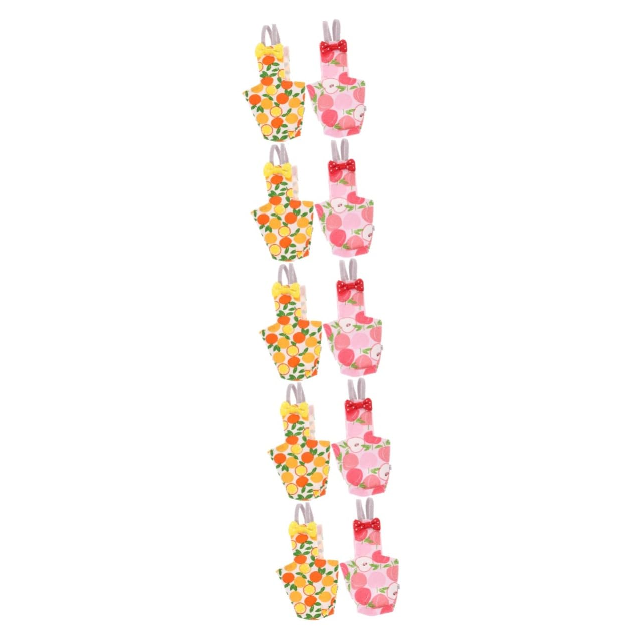 VANZACK 10piezas Pañal Reutilizable para Aves Ropa Decorativa para Periquitos y Cotorras Traje De Vuelo para Mascotas para Fiestas y Celebraciones