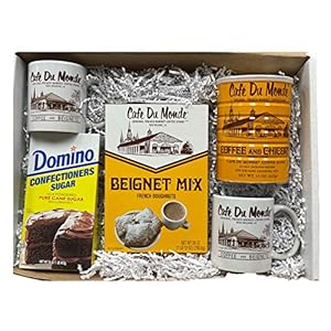 Cafe Du Monde Beignet and Coffee Gift Box – Indulge and Experience the Best of New Orleans. Authentic New Orleans…