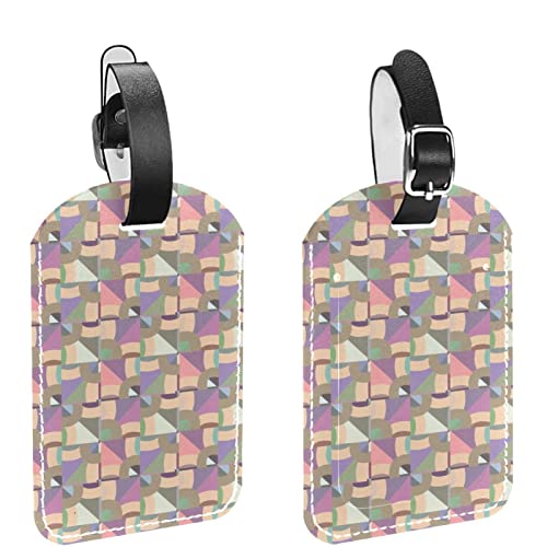 Étiquette de bagage avec couverture d'intimité : lot de 2 pour vos voyages