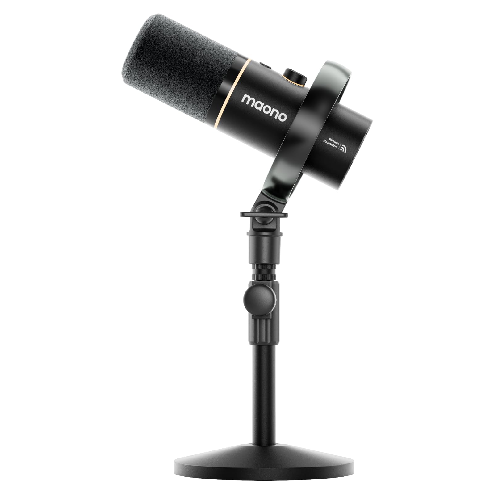 MAONO ワイヤレスポッドキャストマイク ワイヤレスPD200W Hybrid Amazon.com: MAONO PD200W Hybrid Wireless Podcast Microphone for PC