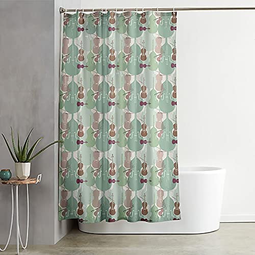 Rideau de douche anti moisissure résistant pour baignoire - 3