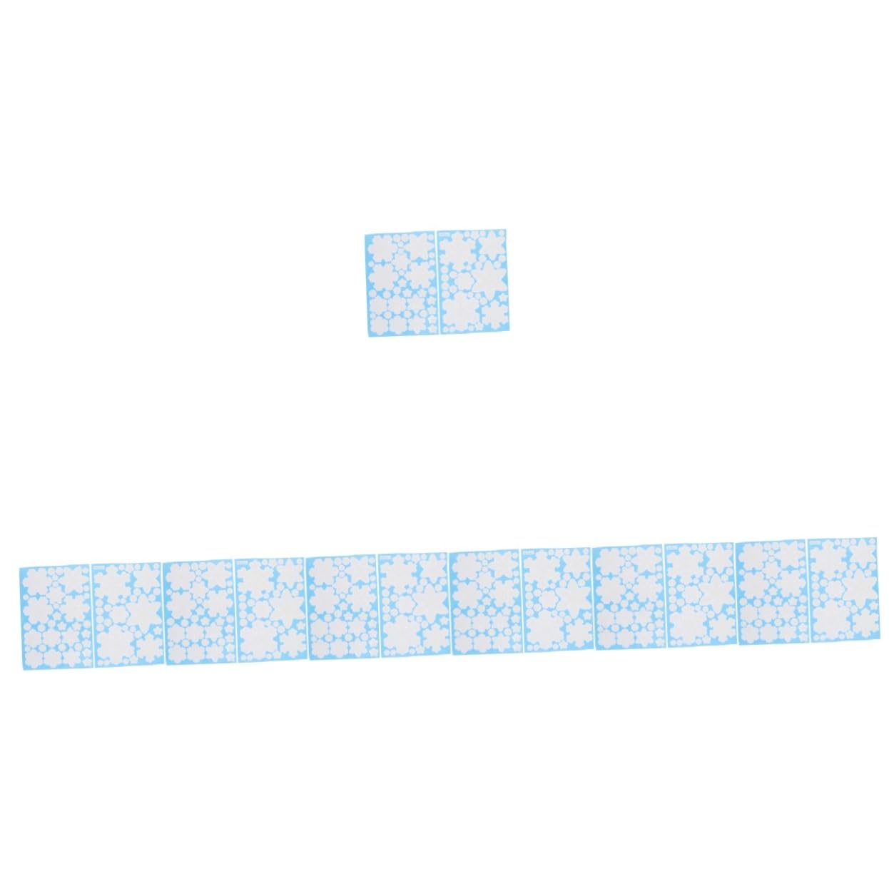FRCOLOR 14blätter Weihnachtliche Schneeflocken Aufkleber Pvc Sticker Für Fenster Und Dekoration Weihnachtsdeko Für Zuhause Und Geschäfte