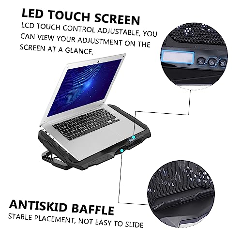 Base ajustable para laptop con ventilador y RGB DOITOOL miniatura 3