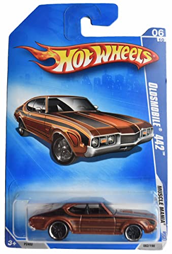 Hot Wheels Oldsmobile 442 Muscle Mania 2009 miniatura 1