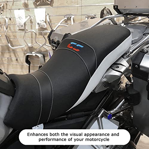 Cojín de asiento para BMW R1200GS Adventure 2013-2018 inferior con funda de pasajero del conductor 6