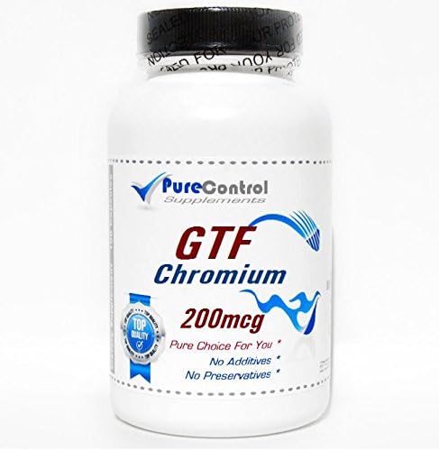 GTF Chromium 200mcg // 200 Capsules // Pure // by PureControl Supplements