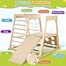 Joyibay Indoor Jungle Gym, Toddler Climbing Toys Indoor, 8 in 1 Indoor Playground Climbing Toys for Toddlers with Swing Slide Ladder Monkey Bars Playground
